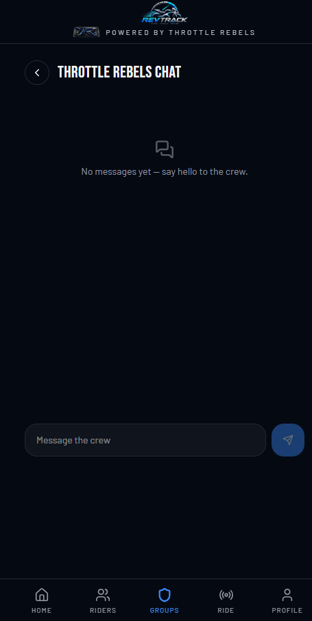 Rider chat